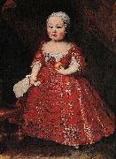 unknow artist, Portrait of Carlo, Duke of Aosta who later died in infancy